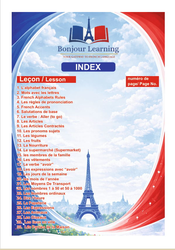 Learn French A2 Level
